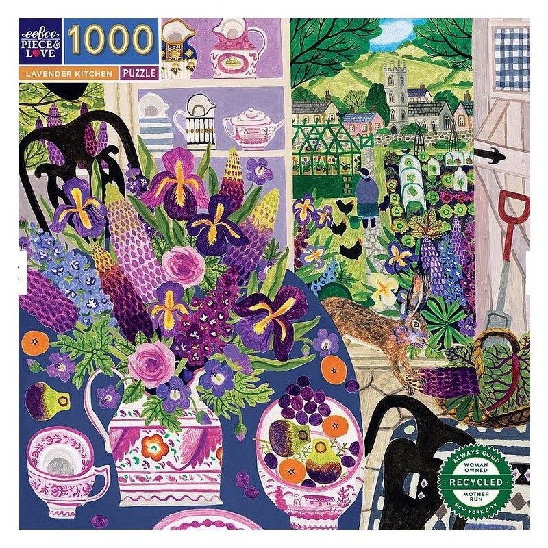 Lavender Kitchen Eeboo 1000 stukjes  puzzel