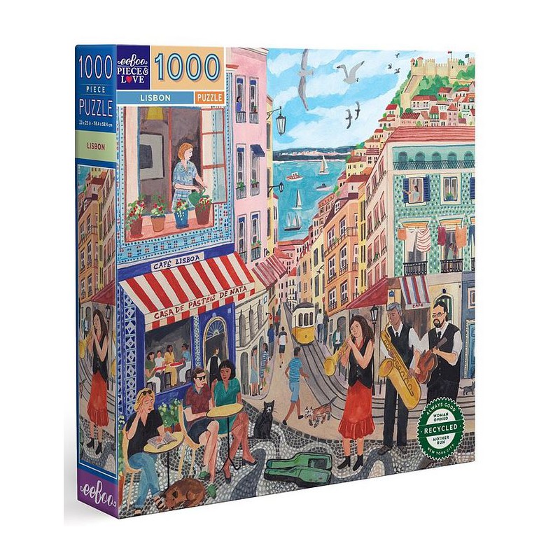 Lisbon Eeboo 1000 stukjes  puzzel