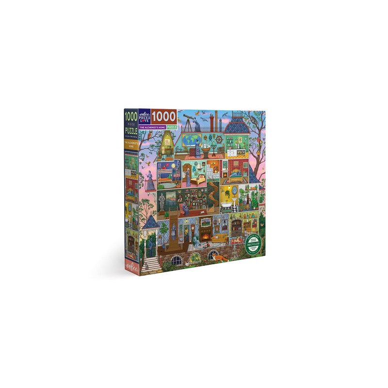 The Alchemist's Home Eeboo 1000 stukjes  puzzel