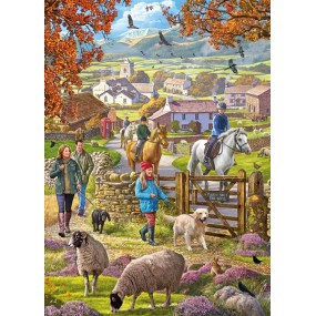 Autumn walk Otter House 1000 stukjes puzzel