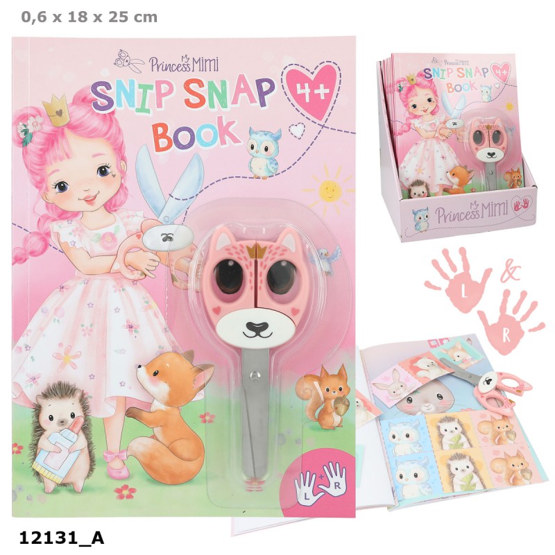 Princess Mimi knip & kleurboek Snip Snap 12131