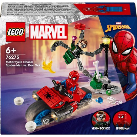 LEGO MARVEL - 76275 Motorachtervolging: Spider-Man vs. Doc Ock