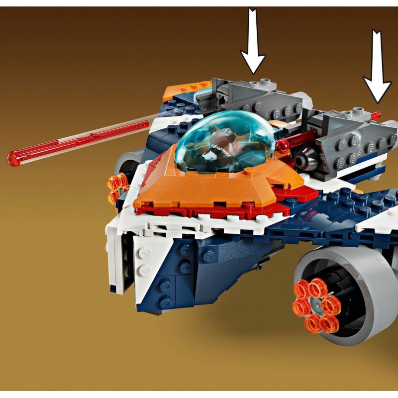 LEGO MARVEL - 76278 Rockets Warbids vs. Ronan