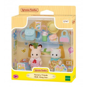 Sylvanian Families - Duo peutervriendjes samen wandelen 5747