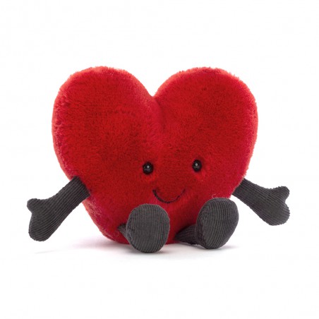 Little amuseable red heart, Jellycat