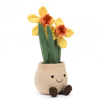 Amuseable daffodil pot, Jellycat