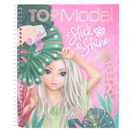 TOPModel Kleurboek stick&shine 12470