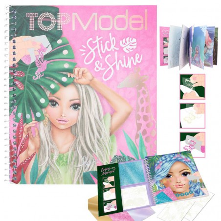 TOPModel Kleurboek stick&shine 12470