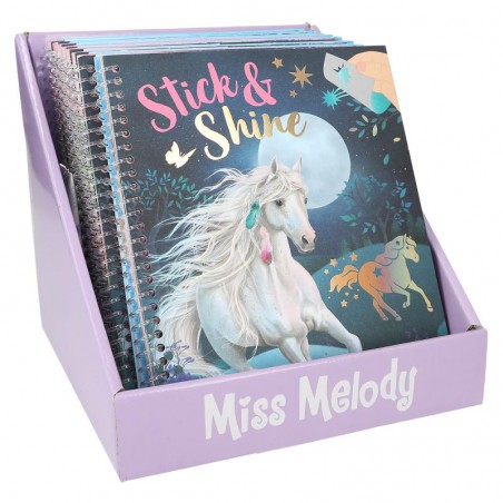 Miss Melody Kleurboek stick&shine 12471