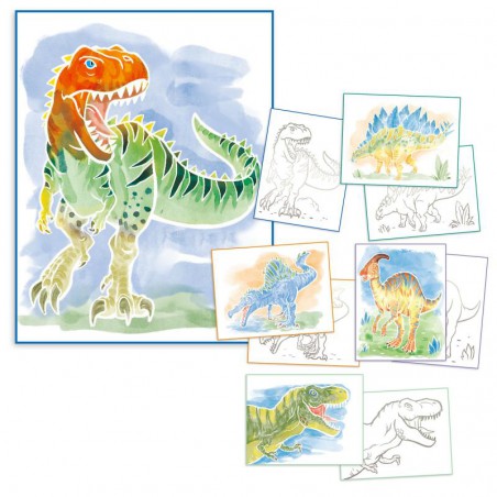 Dino World Colour me up paper 12517