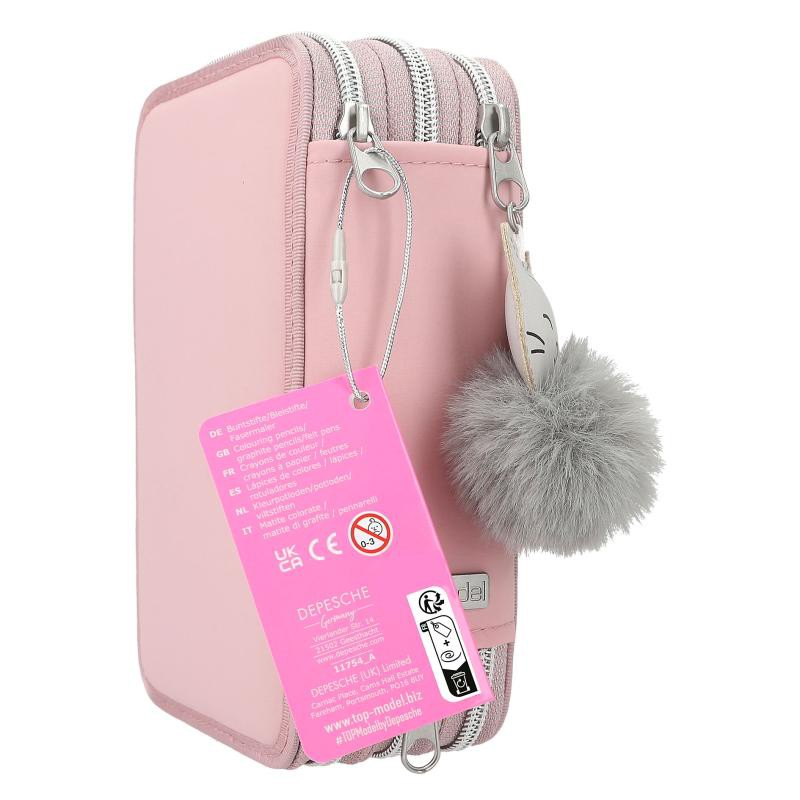 TOPModel 3-vaks etui katje 11754