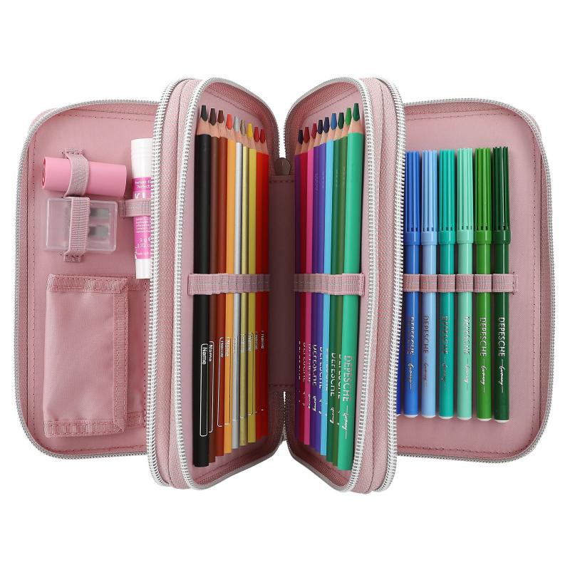 TOPModel 3-vaks etui katje 11754