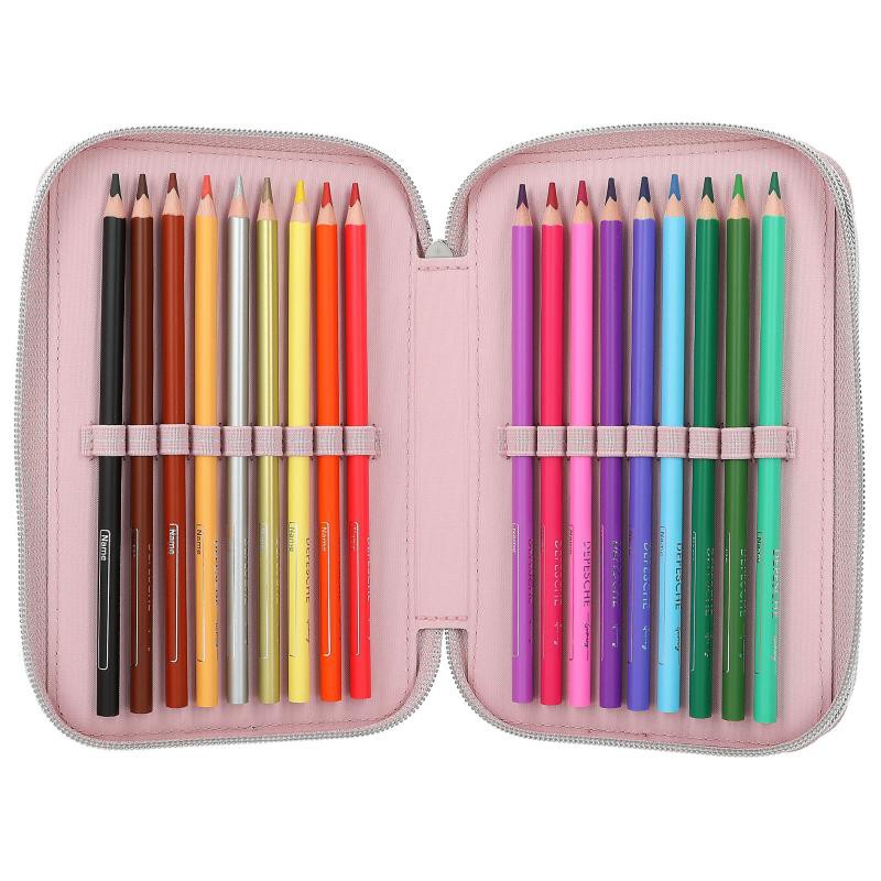 TOPModel 3-vaks etui katje 11754