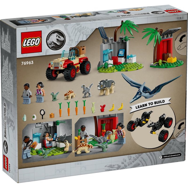 LEGO JURASSIC WORLD -  Reddingscentrum voor babydinosaurussen 76963