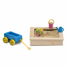 Lundby Smaland zandbak met buitenspeelgoed