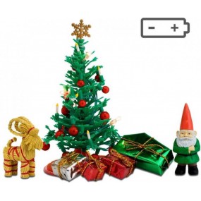 Lundby Kerstboom met toebehoren