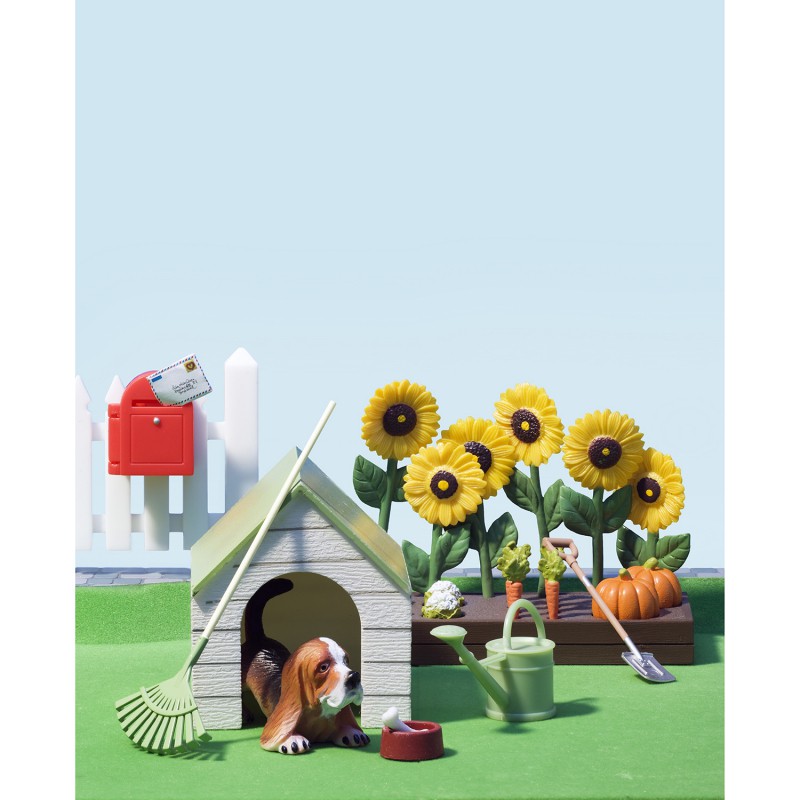 Lundby Smaland tuinset met hok