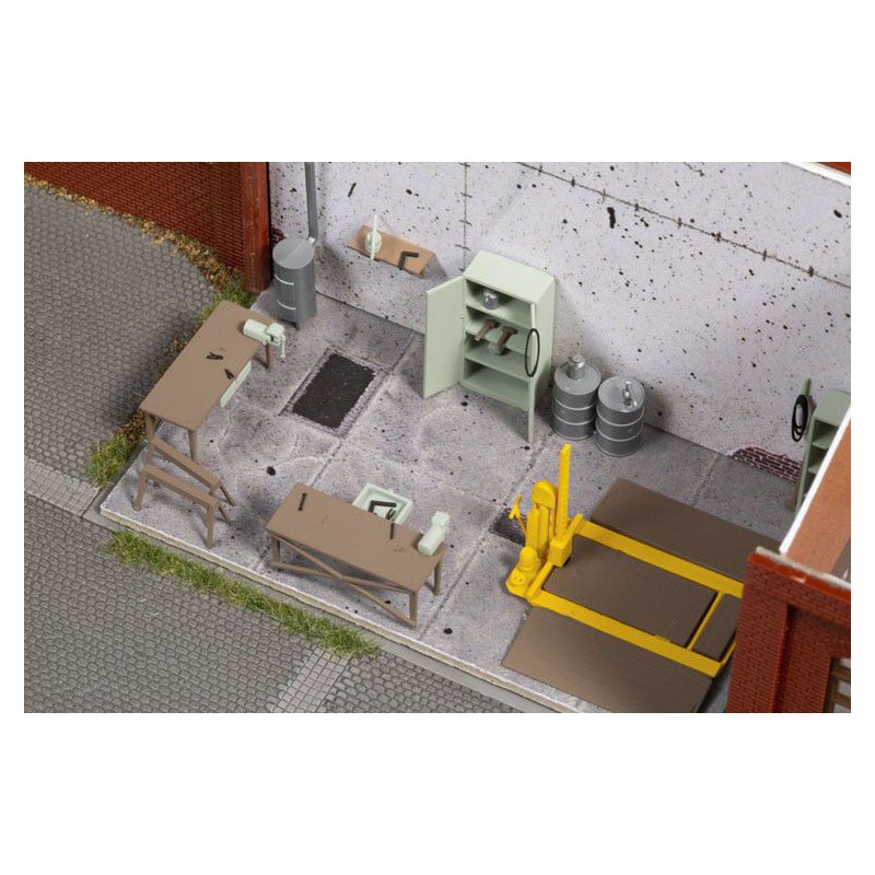 Autogarage, H0 Auhagen (11460)