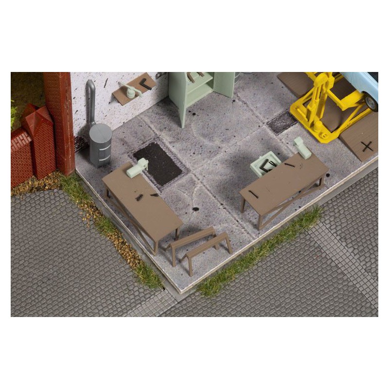 Autogarage, H0 Auhagen (11460)