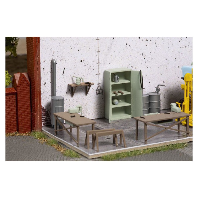 Autogarage, H0 Auhagen (11460)