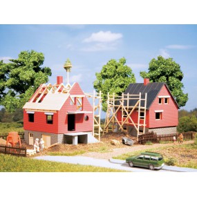 Huis in aanbouw, H0 Auhagen (12215)