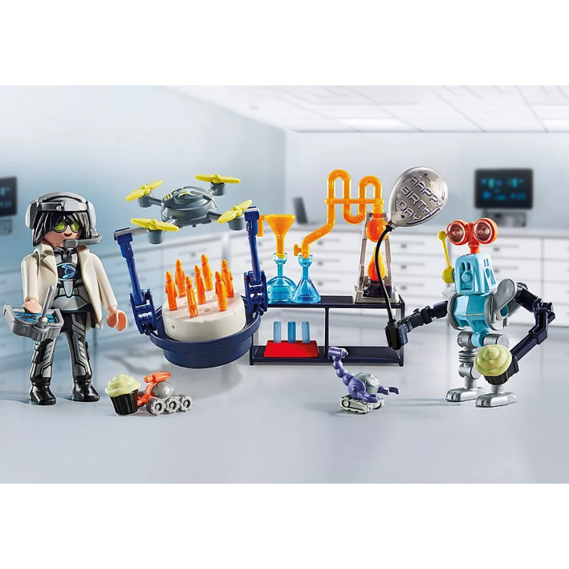 Playmobil - My Life, onderzoekers met robots 71450