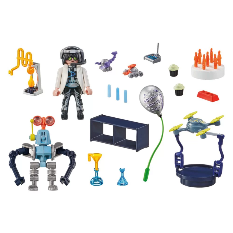 Playmobil - My Life, onderzoekers met robots 71450