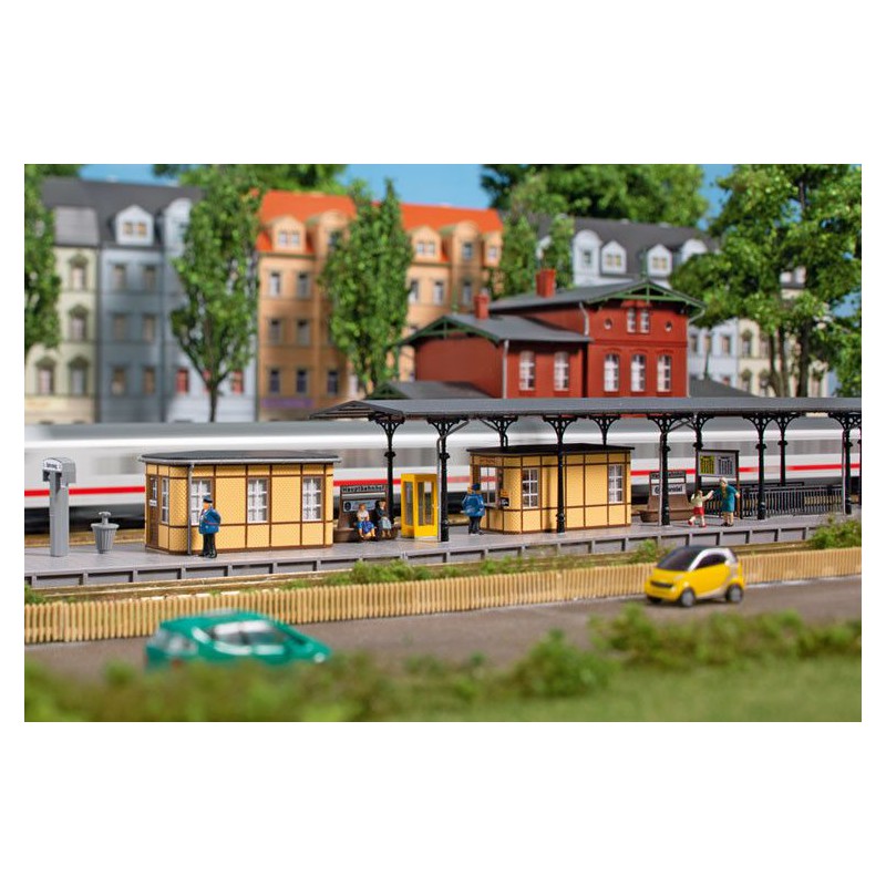 Stations/Perron accessoires, H0 Auhagen (14484)