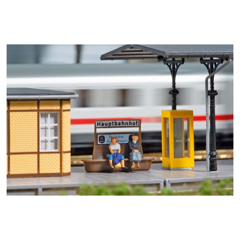 Stations/Perron accessoires, H0 Auhagen (14484)