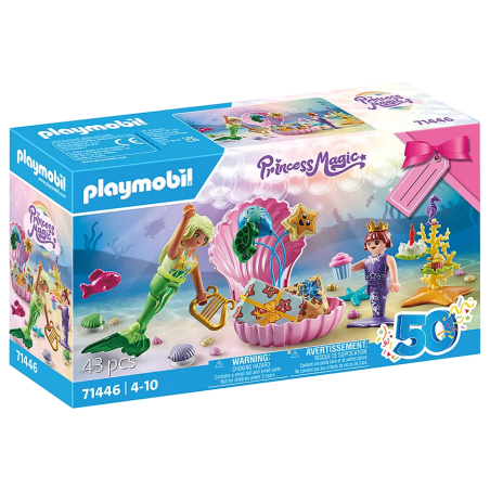 Playmobil - Princess Magic, zeemeermin verjaardagsfeestje