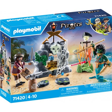 Playmobil - Pirates, schatzoeken 71420