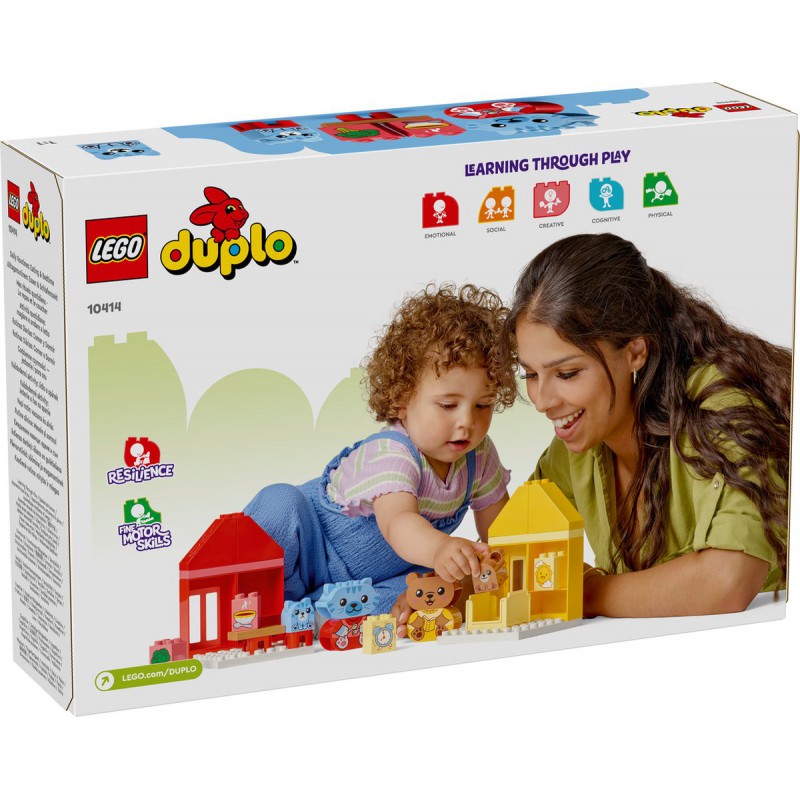 LEGO DUPLO - 10414 Dagelijkse gewoontes - eten en slapen