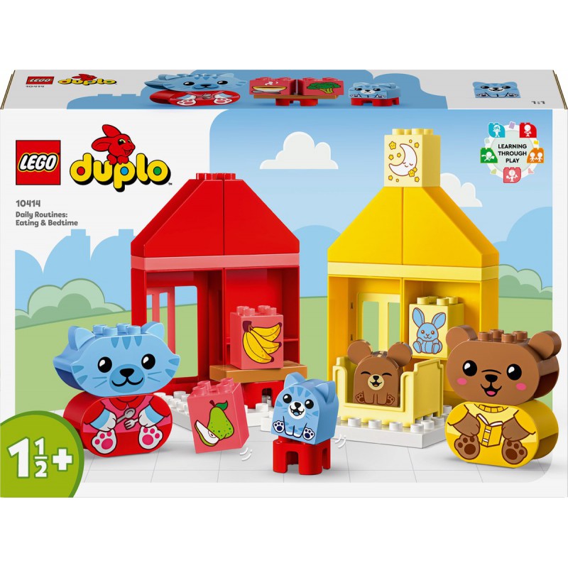 LEGO DUPLO - 10414 Dagelijkse gewoontes - eten en slapen