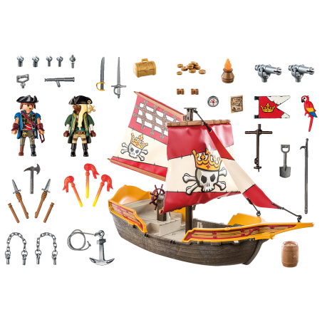 Playmobil - Pirates, piratenschip 71418