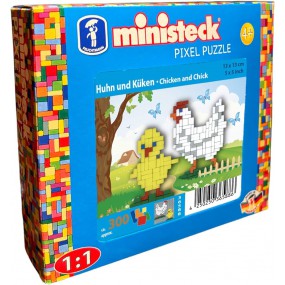 Ministeck Kip en kuiken, 300st