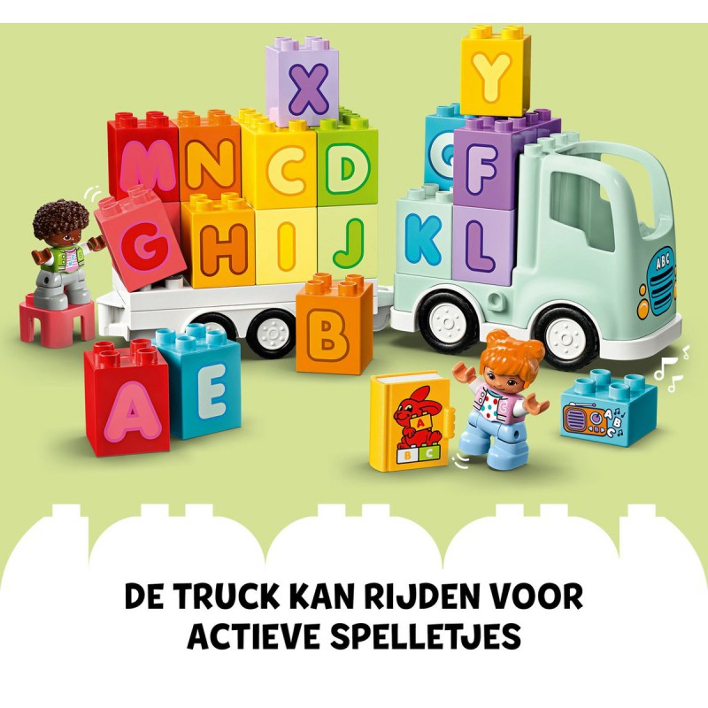 LEGO DUPLO - 10421 Alfabetvrachtwagen