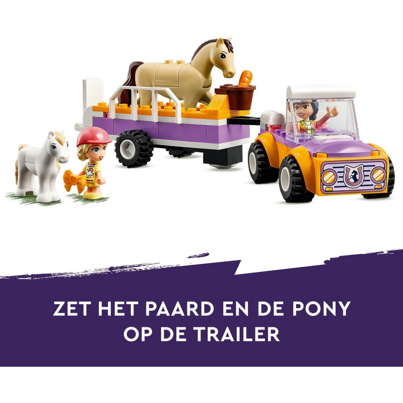 LEGO FRIENDS - 42634 Paard en pony aanhangwagen