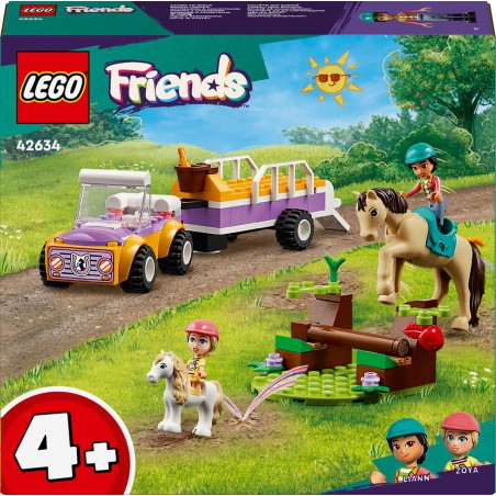 LEGO FRIENDS - 42634 Paard en pony aanhangwagen