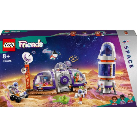LEGO FRIENDS - 42605 Ruimtebasis op Mars en raket