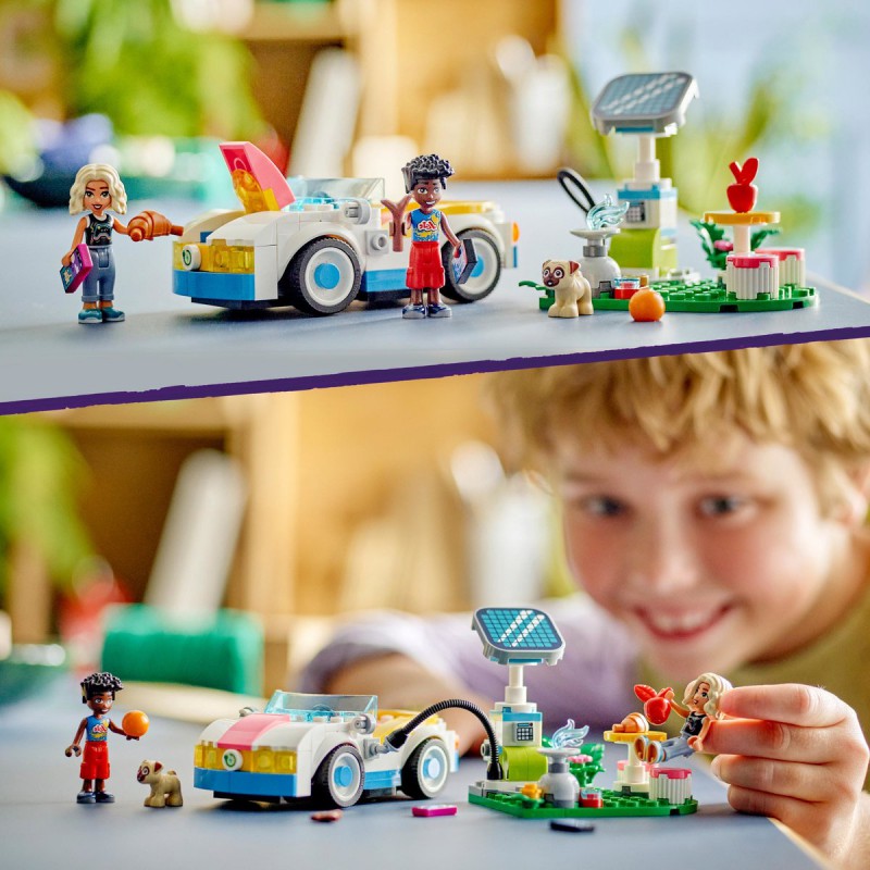 LEGO FRIENDS - 42609 Elektrische auto en oplaadpunt