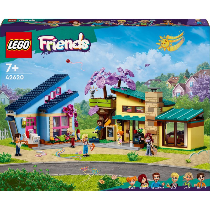 LEGO FRIENDS - 42620 Olly en Paisley's huizen