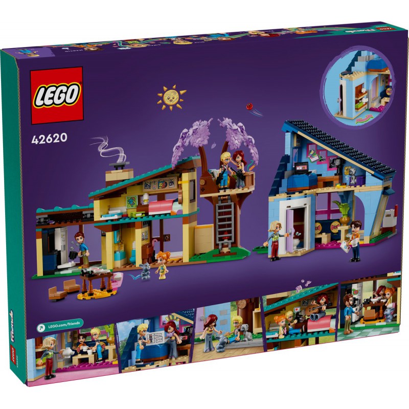 LEGO FRIENDS - 42620 Olly en Paisley's huizen