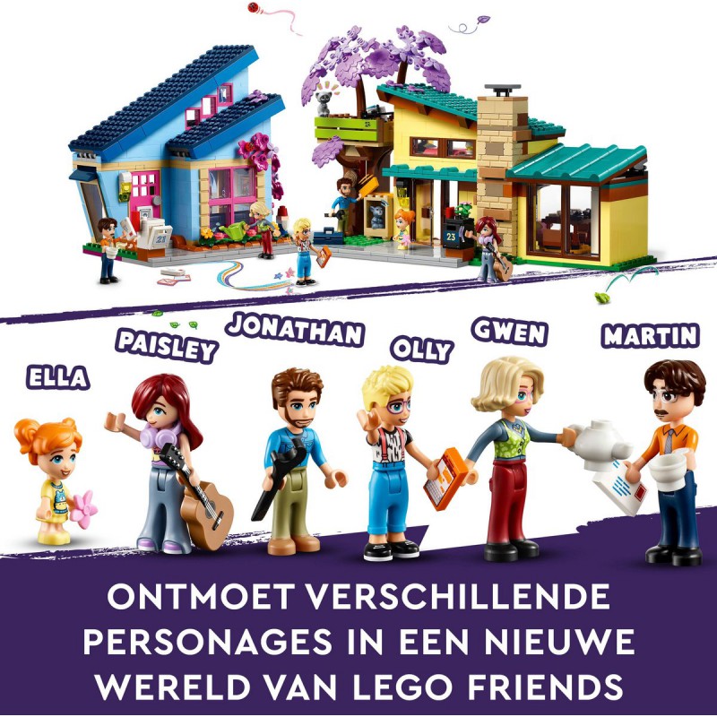 LEGO FRIENDS - 42620 Olly en Paisley's huizen