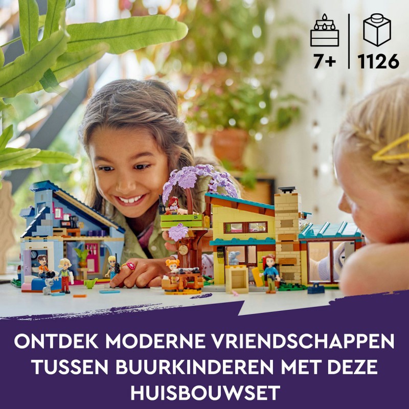LEGO FRIENDS - 42620 Olly en Paisley's huizen