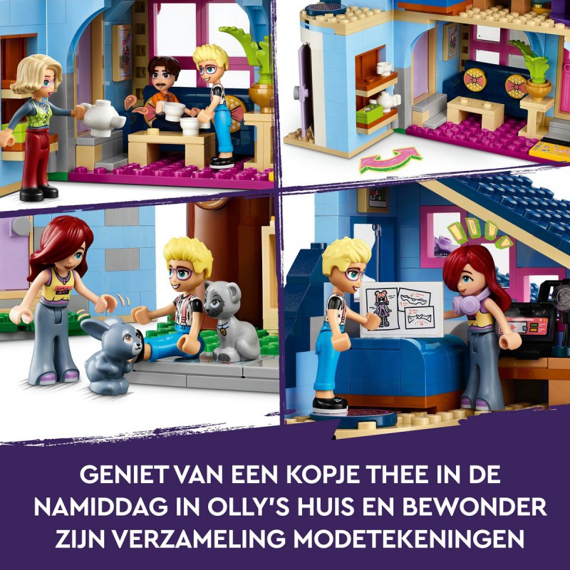 LEGO FRIENDS - 42620 Olly en Paisley's huizen