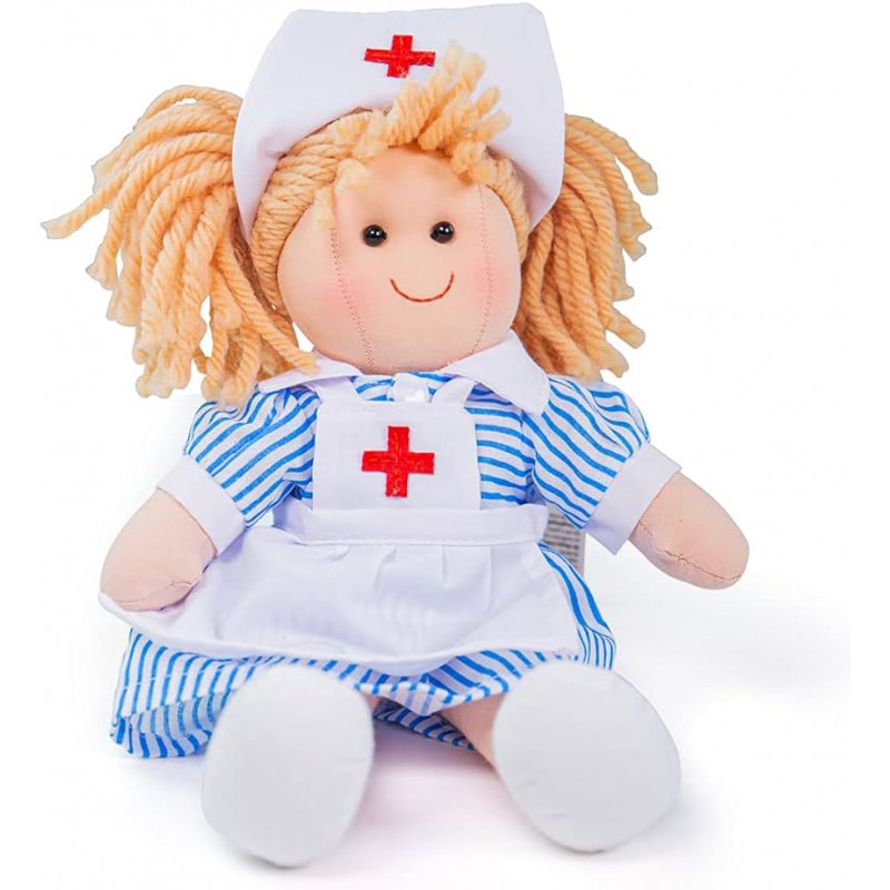 Pop nurse Nancy small, Bigjigs toys