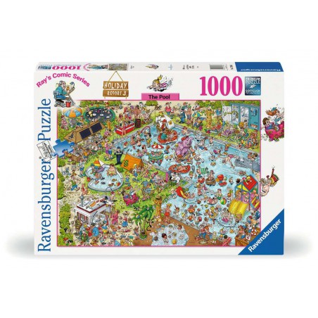 1000stukjes Ravensburger The Pool