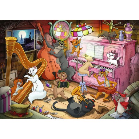 Disney  Aristocats 1000stukjes Ravensburger