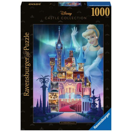 Disney castle - Cinderella 1000stukjes Ravensburger
