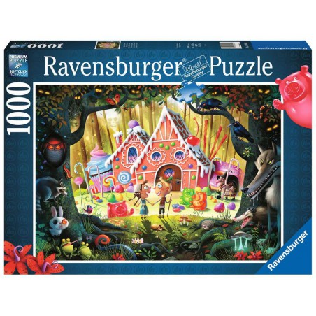 Hans en Grietje pas op! 1000stukjes Ravensburger